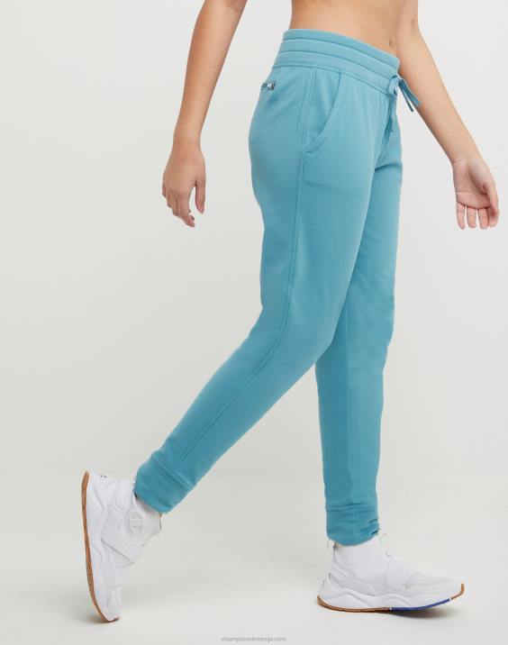 Champion ženske tekaške tekaške tekačke na dan igre, odvajajo vlago, c logotipom 29\" 2B841130 vodni tonik