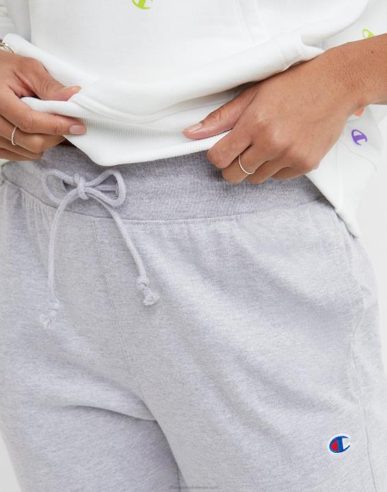 Champion ženske tekaški dres c logotipom 2B841082 oksford siva