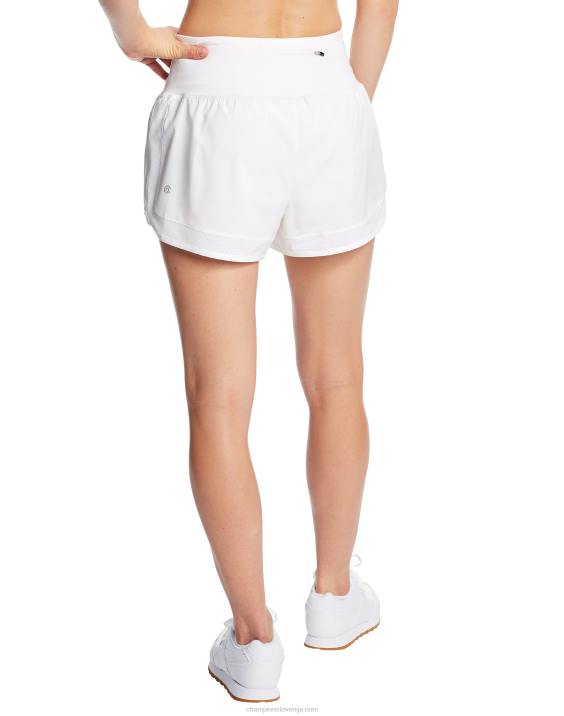 Champion ženske c9 pletene vrhunske tekaške kratke hlače 3,5\" 2B841724 prava bela