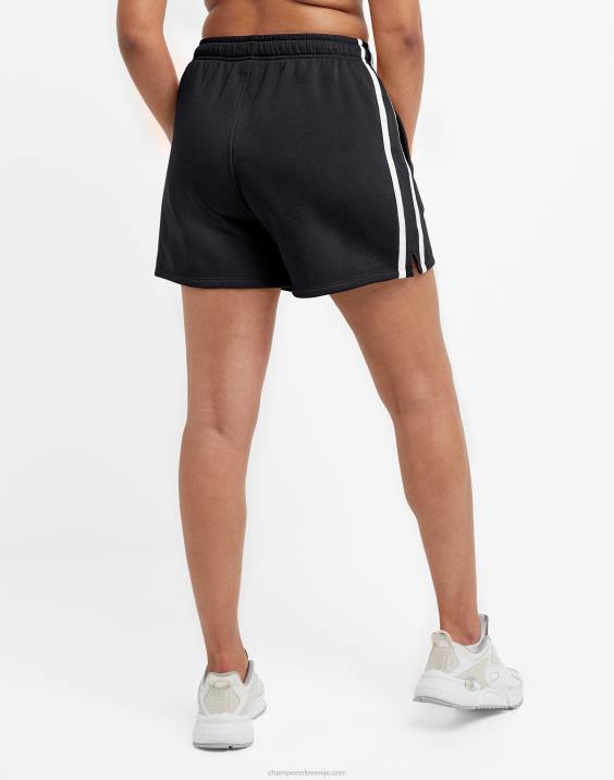 Champion ženske klasične kratke hlače iz flisa z visokim pasom 3,5\" 2B841441 Črna