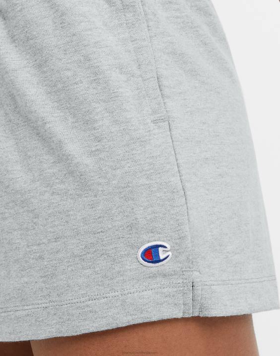 Champion ženske kratke hlače c logotipom 3\" 2B841487 oksford siva