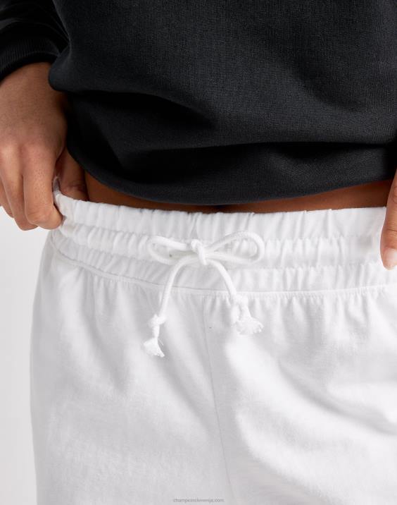 Champion ženske kratke hlače c logotipom 3\" 2B841492 bela