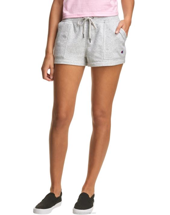 Champion ženske kratke hlače iz francoskega frotirja kampus 2,5\" 2B841497 oksford siva