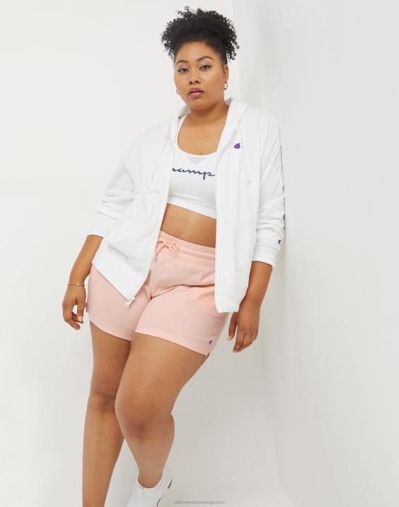 Champion ženske kratke hlače s kratkimi rokavi c logotipom 5\" (velikost več) 2B841439 bledo rdečilo roza