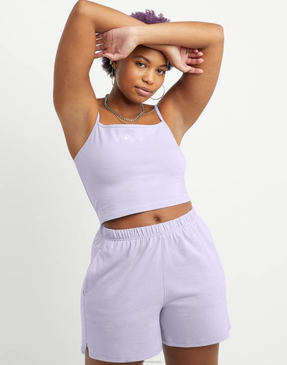 Champion ženske kratke hlače z visoko postavo 5\" 2B841500 urbana lila