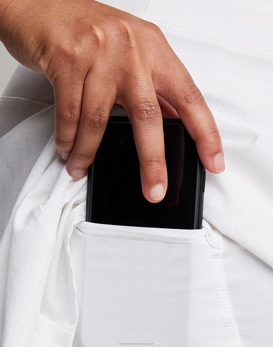 Champion ženske mestno športno krilo z volančki c logotipom 3\" 2B841505 bela