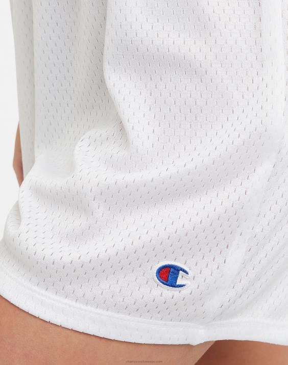 Champion ženske mrežaste kratke hlače 4\" 2B841433 bela