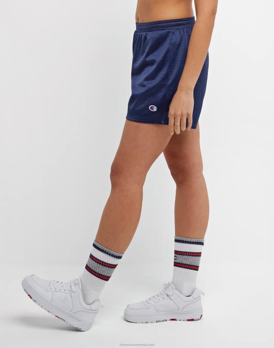 Champion ženske mrežaste kratke hlače 4\" 2B841434 atletska mornarica