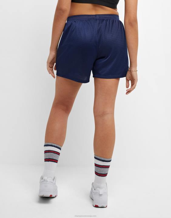Champion ženske mrežaste kratke hlače 4\" 2B841434 atletska mornarica