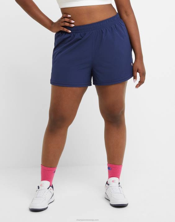 Champion ženske plus univerzitetna kratka 2,5\" 2B841470 atletska mornarica