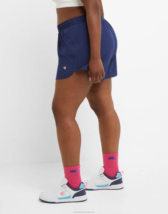 Champion ženske plus univerzitetna kratka 2,5\" 2B841470 atletska mornarica