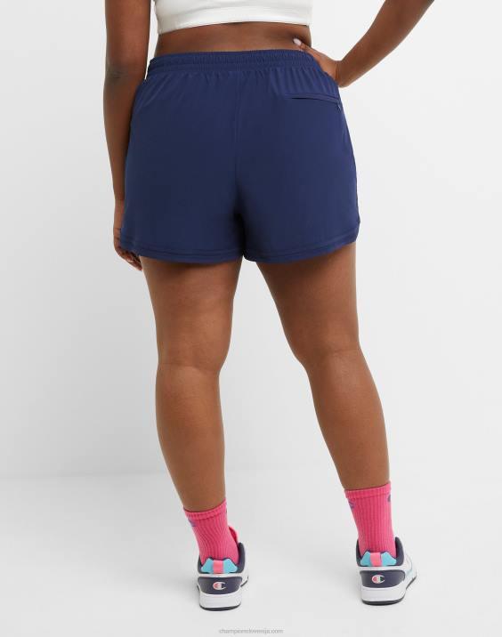 Champion ženske plus univerzitetna kratka 2,5\" 2B841470 atletska mornarica
