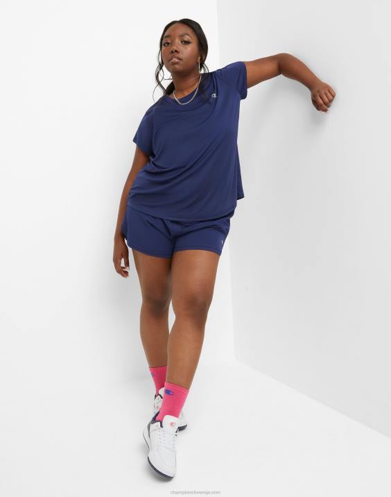 Champion ženske plus univerzitetna kratka 2,5\" 2B841470 atletska mornarica