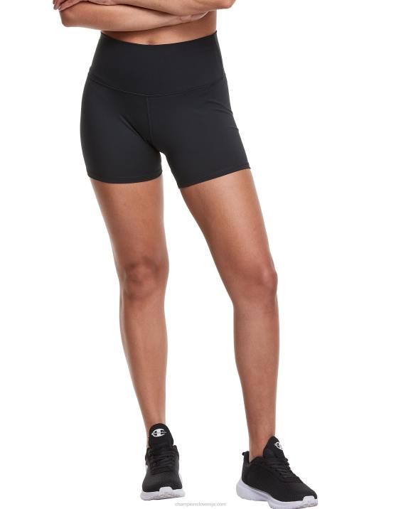 Champion ženske športne soft touch fantovske kratke hlače 4\" 2B841496 Črna