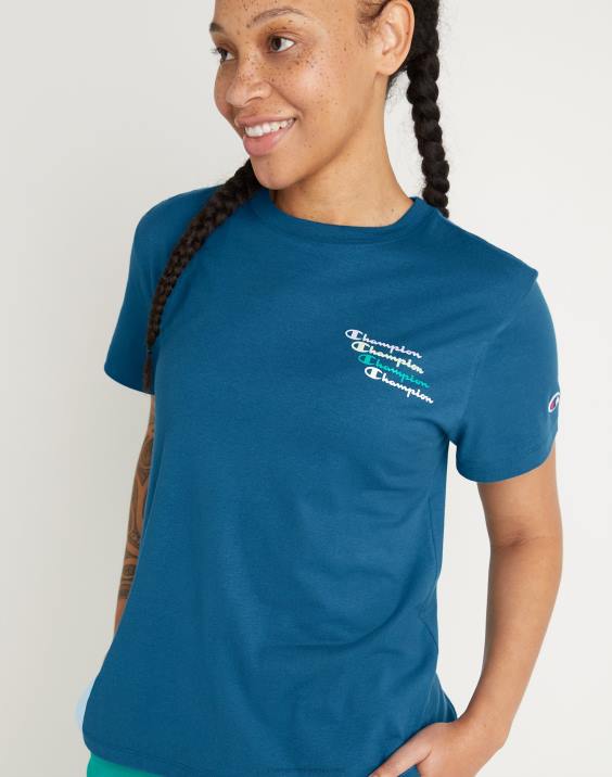 Champion ženske powerblend kratke hlače z logotipom 6,5\" 2B841511 oksford siva