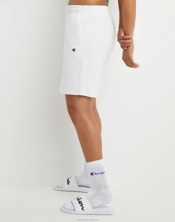Champion ženske powerblend kratke hlače z logotipom 6,5\" 2B841513 bela