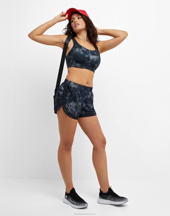Champion ženske univerzitetne kratke hlače s potiskom 3,5\" 2B841471 mrežasti planet nevtralen teren