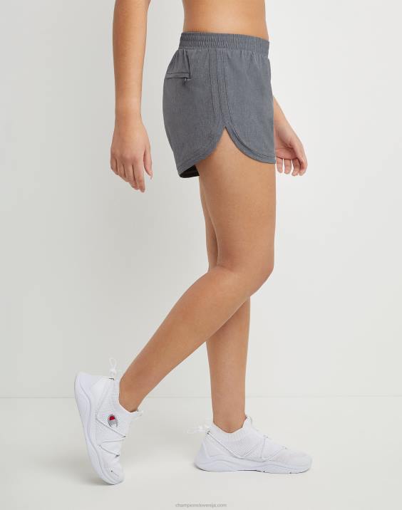 Champion ženske univerzitetne kratke hlače z notranjim šivom 3,5\". 2B841522 ogljikovo sivo resje