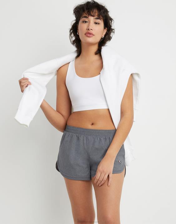 Champion ženske univerzitetne kratke hlače z notranjim šivom 3,5\". 2B841522 ogljikovo sivo resje