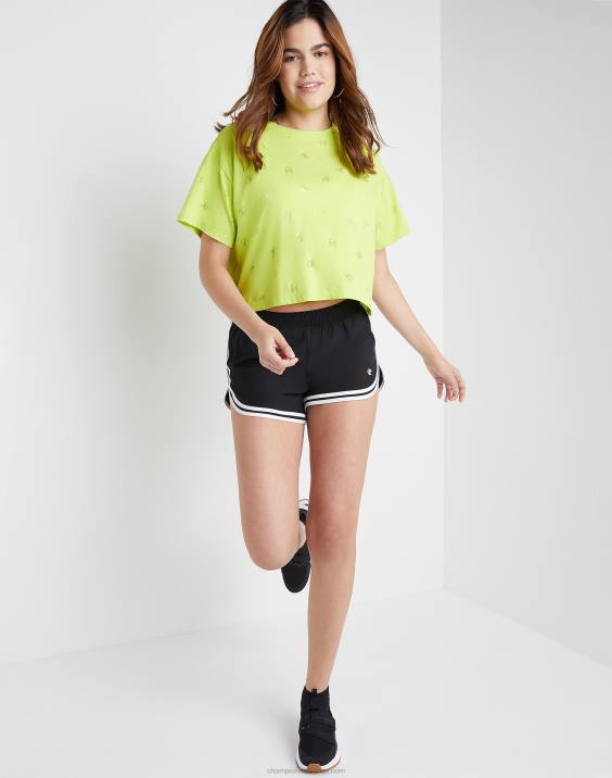 Champion ženske univerzitetne kratke hlače z notranjim šivom 3,5\". 2B841524 Črna