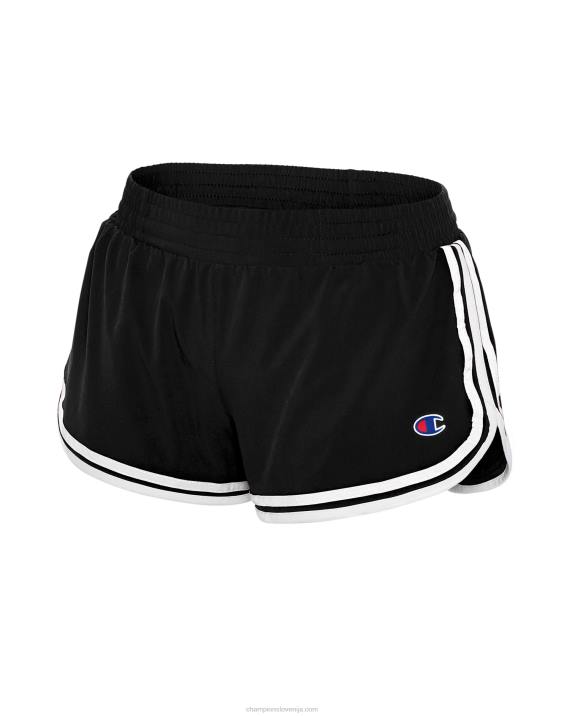 Champion ženske univerzitetne kratke hlače z notranjim šivom 3,5\". 2B841524 Črna