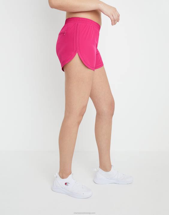 Champion ženske univerzitetne kratke hlače z notranjim šivom 3,5\". 2B841525 fantastična fuksija