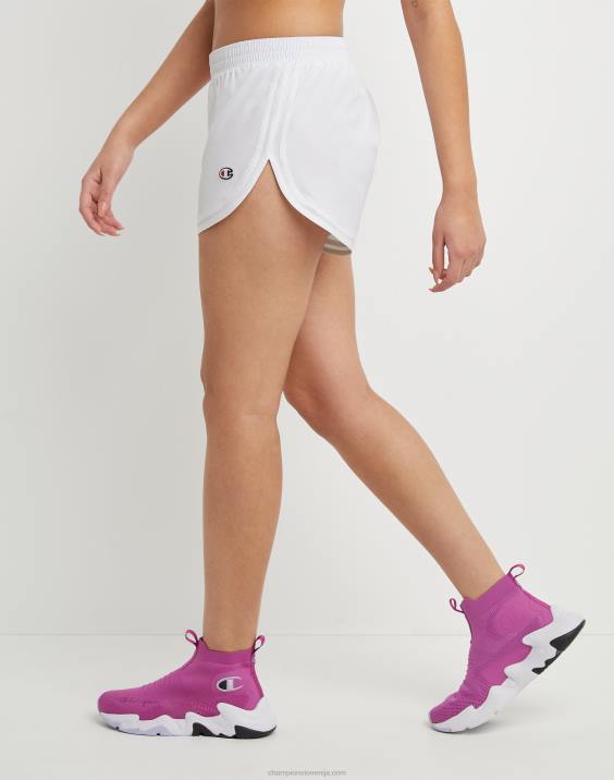 Champion ženske univerzitetne kratke hlače z notranjim šivom 3,5\". 2B841526 bela