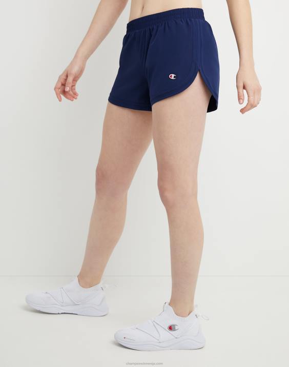 Champion ženske univerzitetne kratke hlače z notranjim šivom 3,5\". 2B841527 atletska mornarica