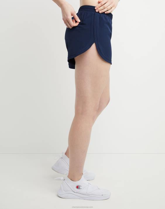 Champion ženske univerzitetne kratke hlače z notranjim šivom 3,5\". 2B841527 atletska mornarica