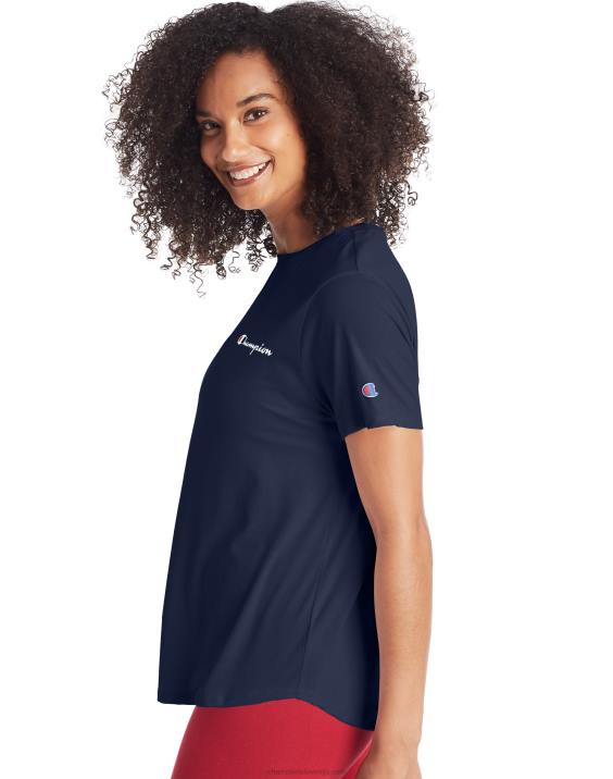 Champion ženske klasični logotip za majico 2B842064 atletska mornarica