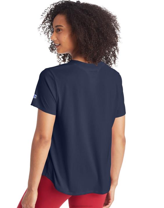 Champion ženske klasični logotip za majico 2B842064 atletska mornarica