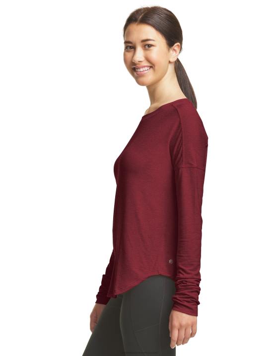 Champion ženske modna majica z dolgimi rokavi c9 2B841667 kuhano jagodičje