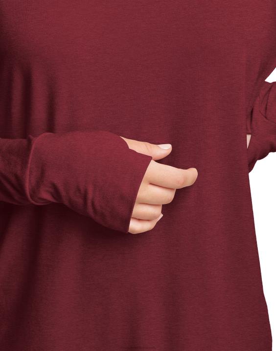 Champion ženske modna majica z dolgimi rokavi c9 2B841667 kuhano jagodičje