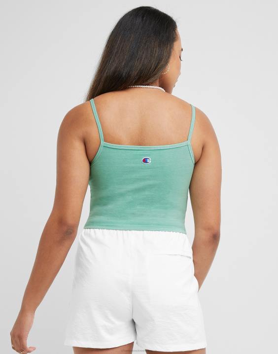 Champion ženske obrezana kami metulj grafika mint zelena 2B841346 sončna barva čista meta