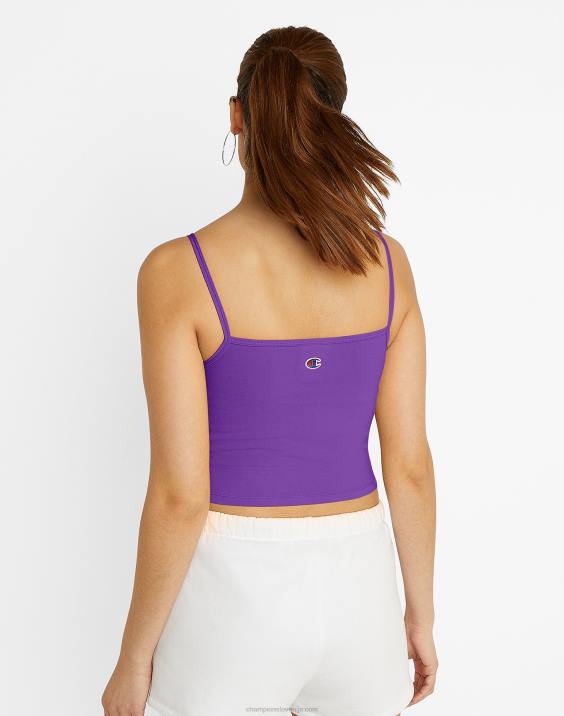 Champion ženske vsakdanji obrezani cami scenarij 2B841391 vijolični cvet kaktusa