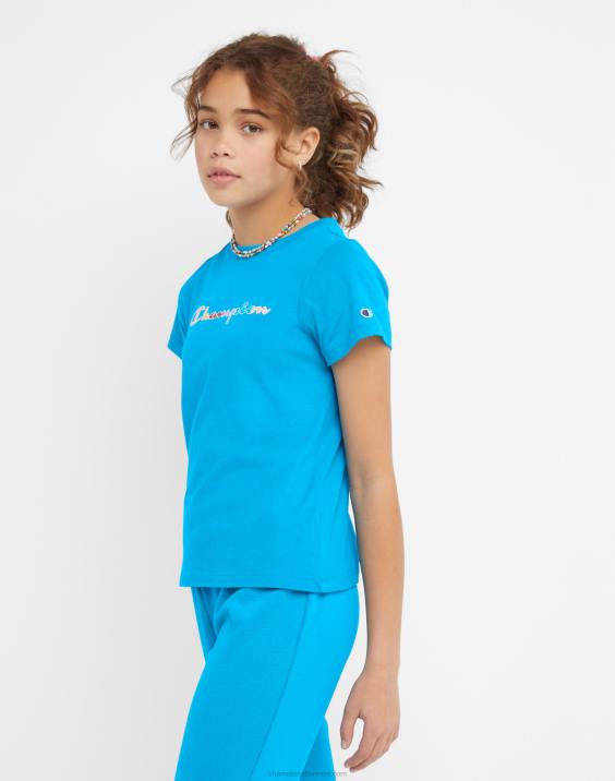 Championklasični mavrični scenarij za majice za velika dekleta 2B841788 novo palatinsko modro