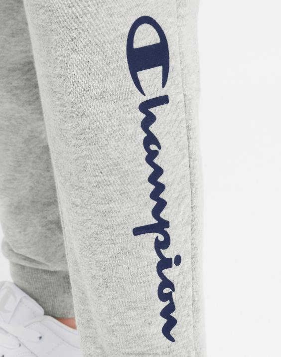 Championvelike otroške francoske jogger hlače za fante classic script 25\" 2B841904 oksfordsko sivo resje