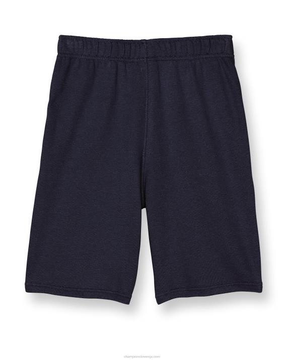 Championvelike otroške kratke hlače iz francoskega frotirja classic script 8\" 2B841885 mornarica