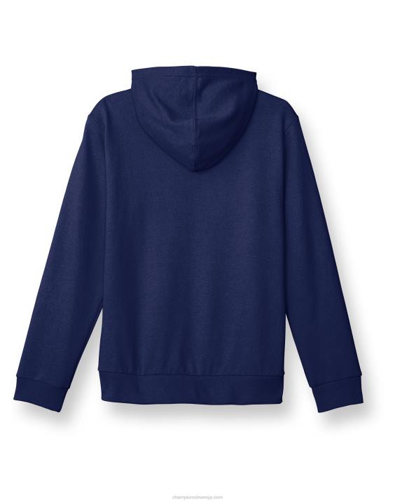 Championvelik otroški pulover s kapuco v francoskem frotirju za fante s kapuco klasični scenarij & c 2B841828 atletska mornarica