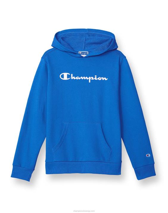 Championvelika otroška jopica iz francoskega frotirja klasičen scenarij 2B841838 bozzetto modra