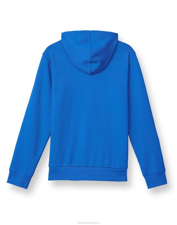 Championvelika otroška jopica iz francoskega frotirja klasičen scenarij 2B841838 bozzetto modra