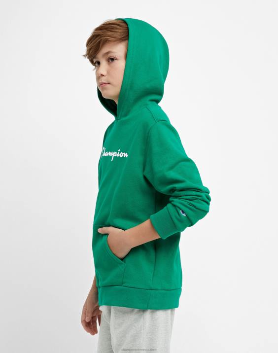 Championvelika otroška jopica iz francoskega frotirja klasičen scenarij 2B841840 kelly zelena