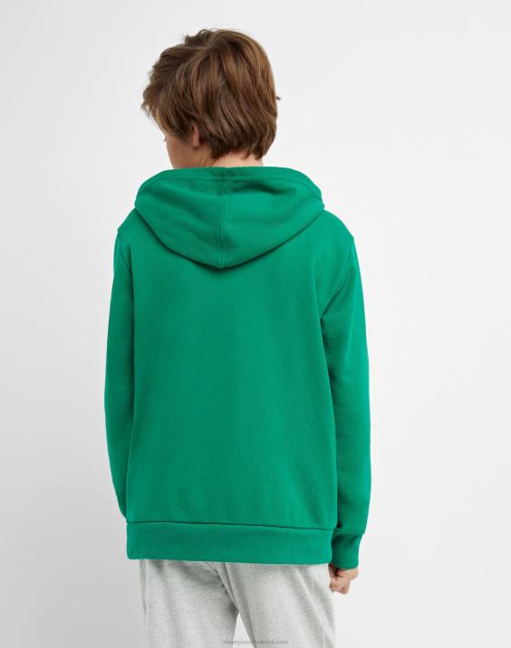 Championvelika otroška jopica iz francoskega frotirja klasičen scenarij 2B841840 kelly zelena