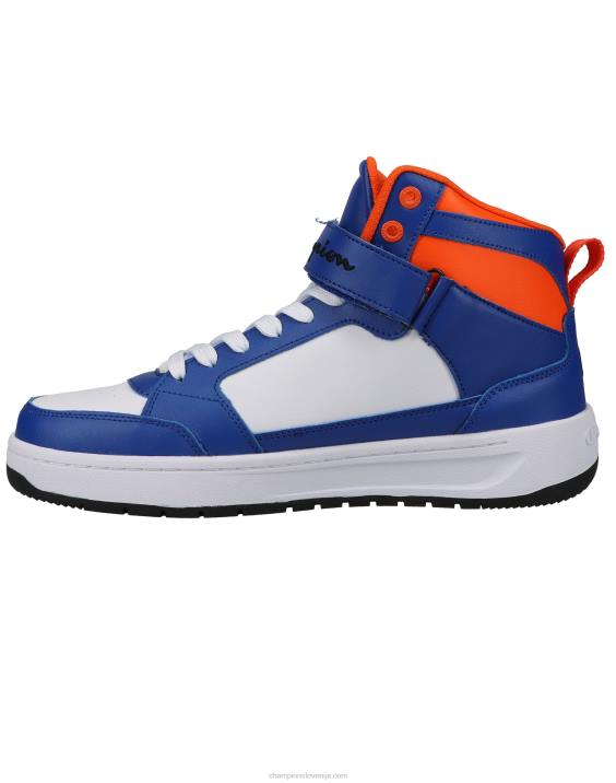 Champion moški drome hi cb čevlji 2B84911 brskanje po spletu/bela/oranžna