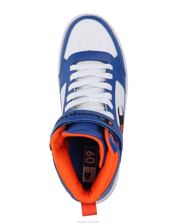 Champion moški drome hi cb čevlji 2B84911 brskanje po spletu/bela/oranžna