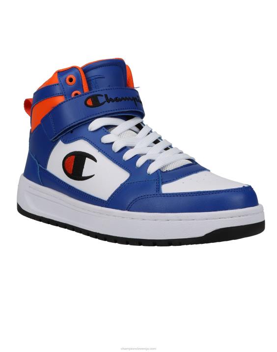 Champion moški drome hi cb čevlji 2B84911 brskanje po spletu/bela/oranžna