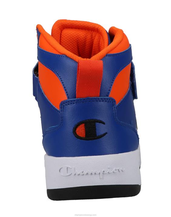 Champion moški drome hi cb čevlji 2B84911 brskanje po spletu/bela/oranžna