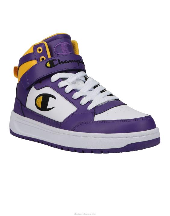 Champion moški drome hi cb čevlji 2B84912 vijolična/bela/zlata