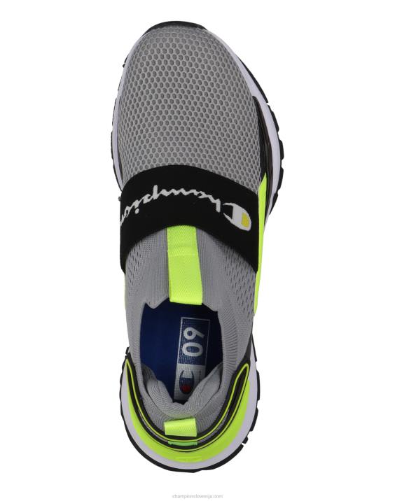 Champion moški čevlji flexer wiz 2B84927 ogljikovo siva/črna/neon