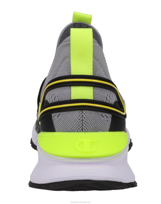 Champion moški čevlji flexer wiz 2B84927 ogljikovo siva/črna/neon